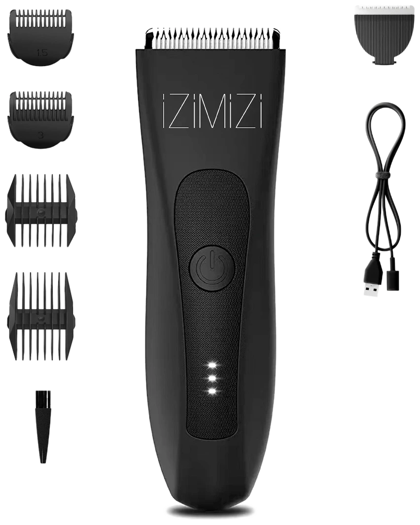 Триммер IZIMIZI с комплектом насадок и USB-кабелем